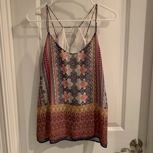 Patterned tank top